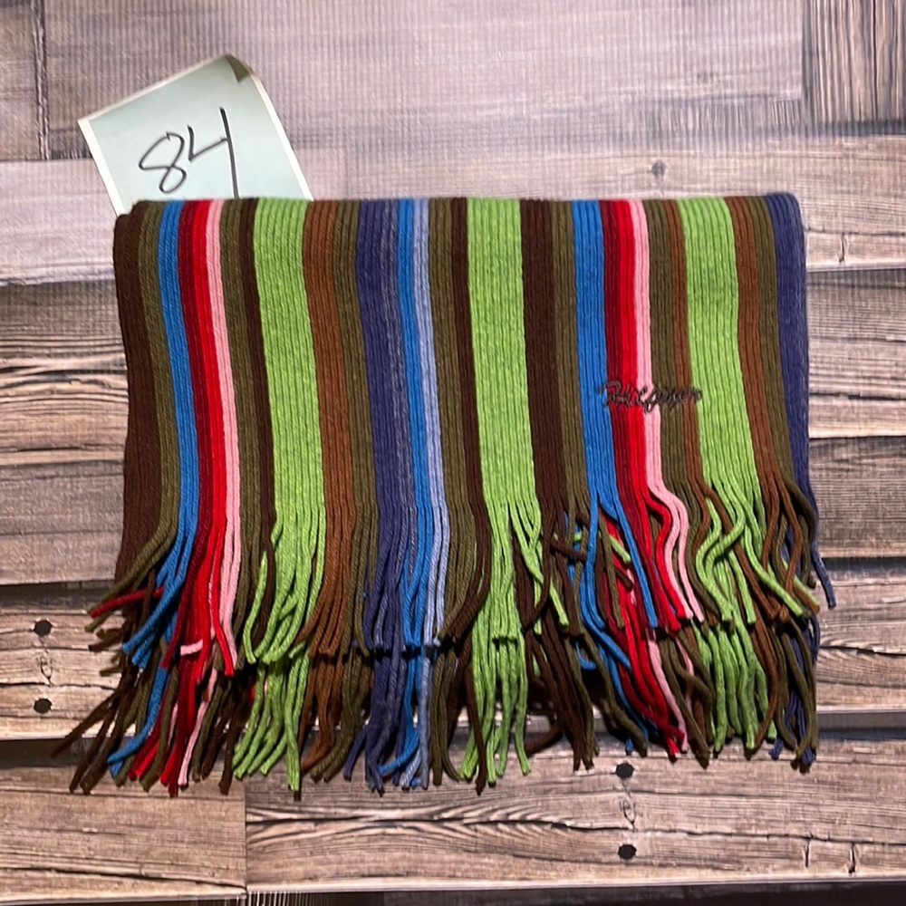 Rainbow scarf